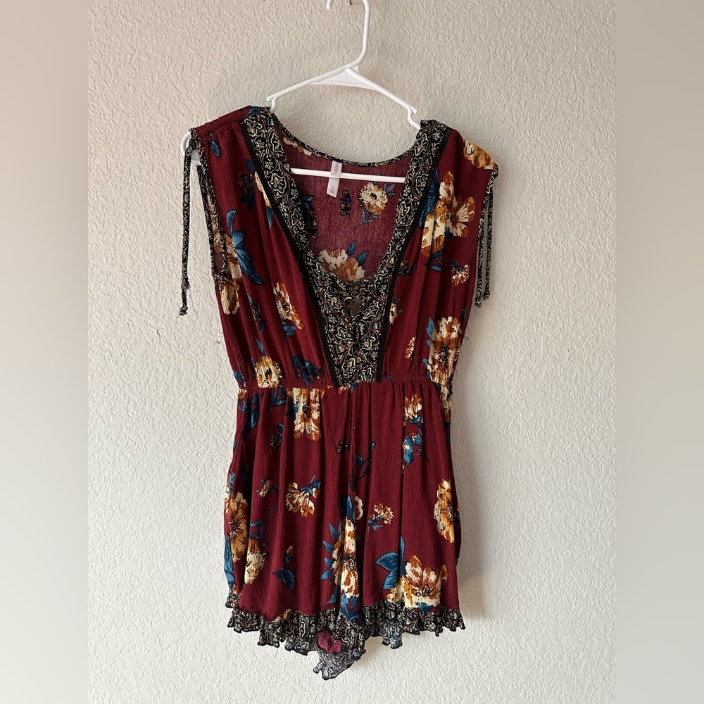 Women floral romper